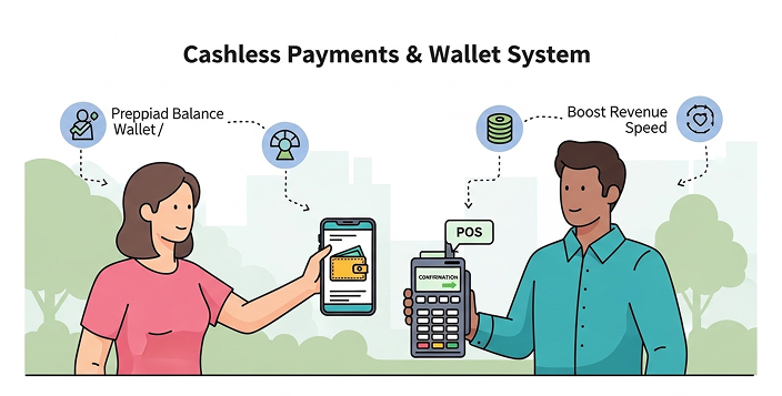 cashless wallet system